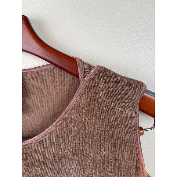 Vintage Womens Dress Sz S Forest Fairy Sparkle Glitter Stretchy Holiday Boho - Picture 10 of 14